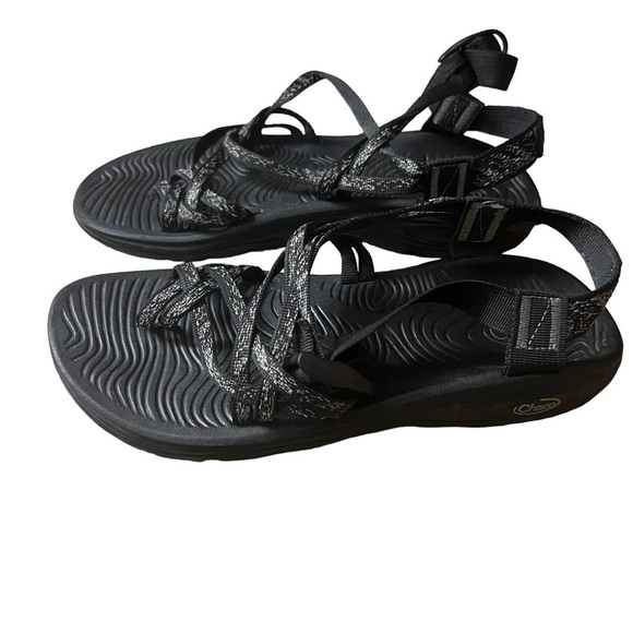 CHACO ZX/2 Classic Double Strap Toe Loop Sport Sandals Hiking Size 10 - Picture 1 of 8